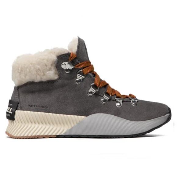 Sorel Women's Gray Out N About III Conquest Ankle Snow Boots Size 8 - Picture 2 of 12